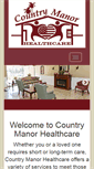 Mobile Screenshot of countrymanorhealthcare.com